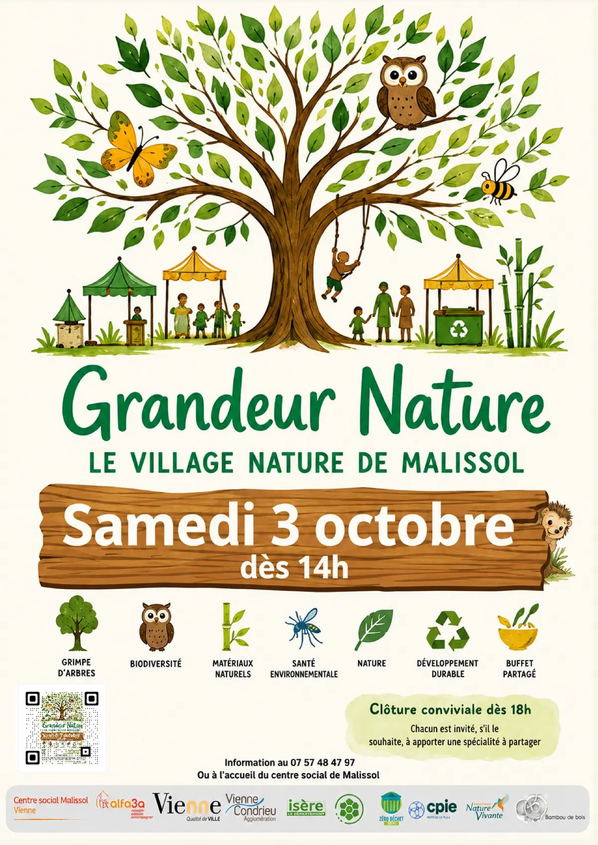 Grandeur nature. le village nature de Malissol