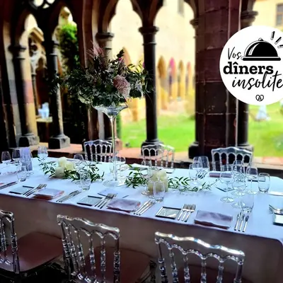 Dîner étoilé & visite insolite dans le cloître du Musée Unterlinden