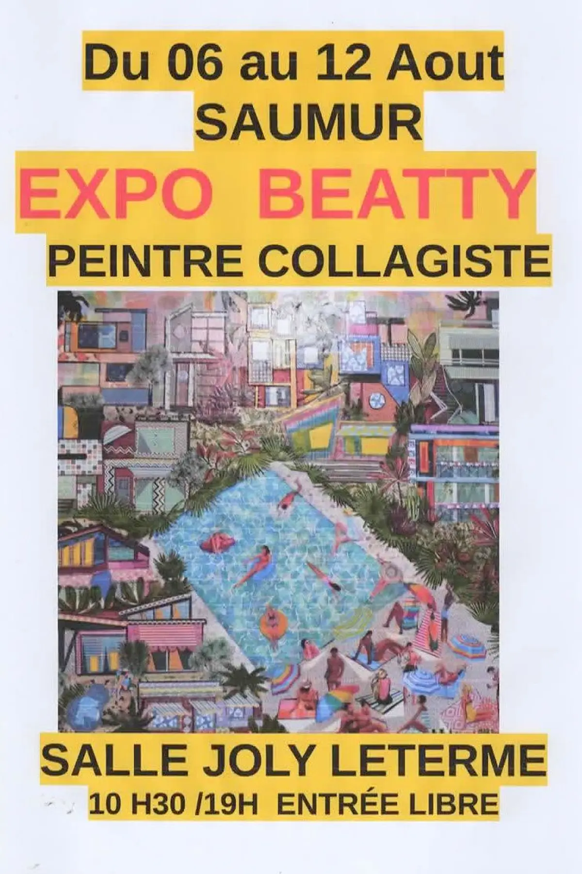 Eclats de couleurs expo Beatty