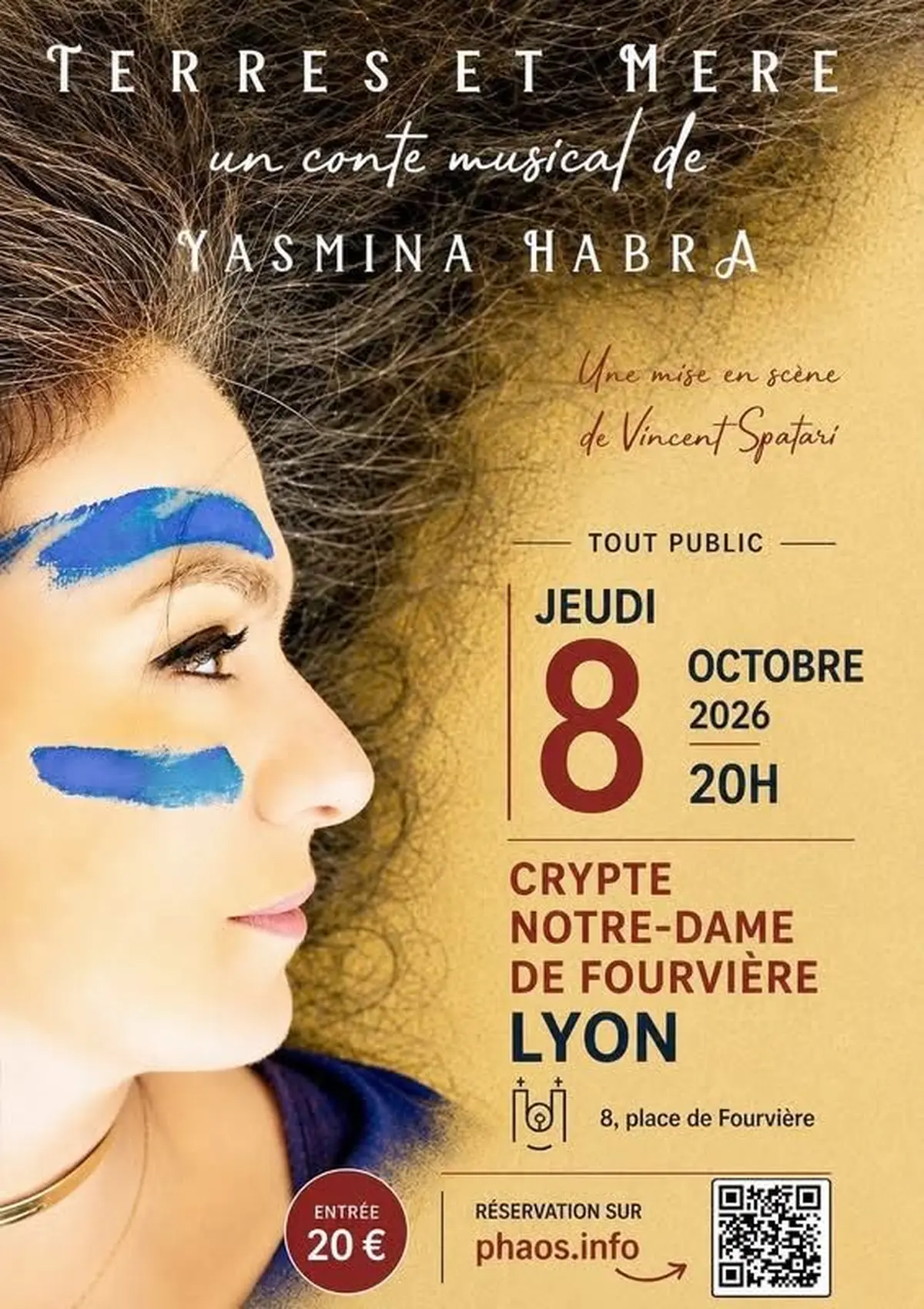 Terres et Mère – Concert exceptionnel à la Crypte de Notre Dame de Fourvière