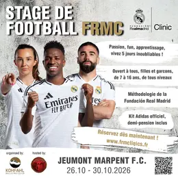 Stage de football Jeumont Marpent F.C. x Fundacion Real Madrid Clinics 