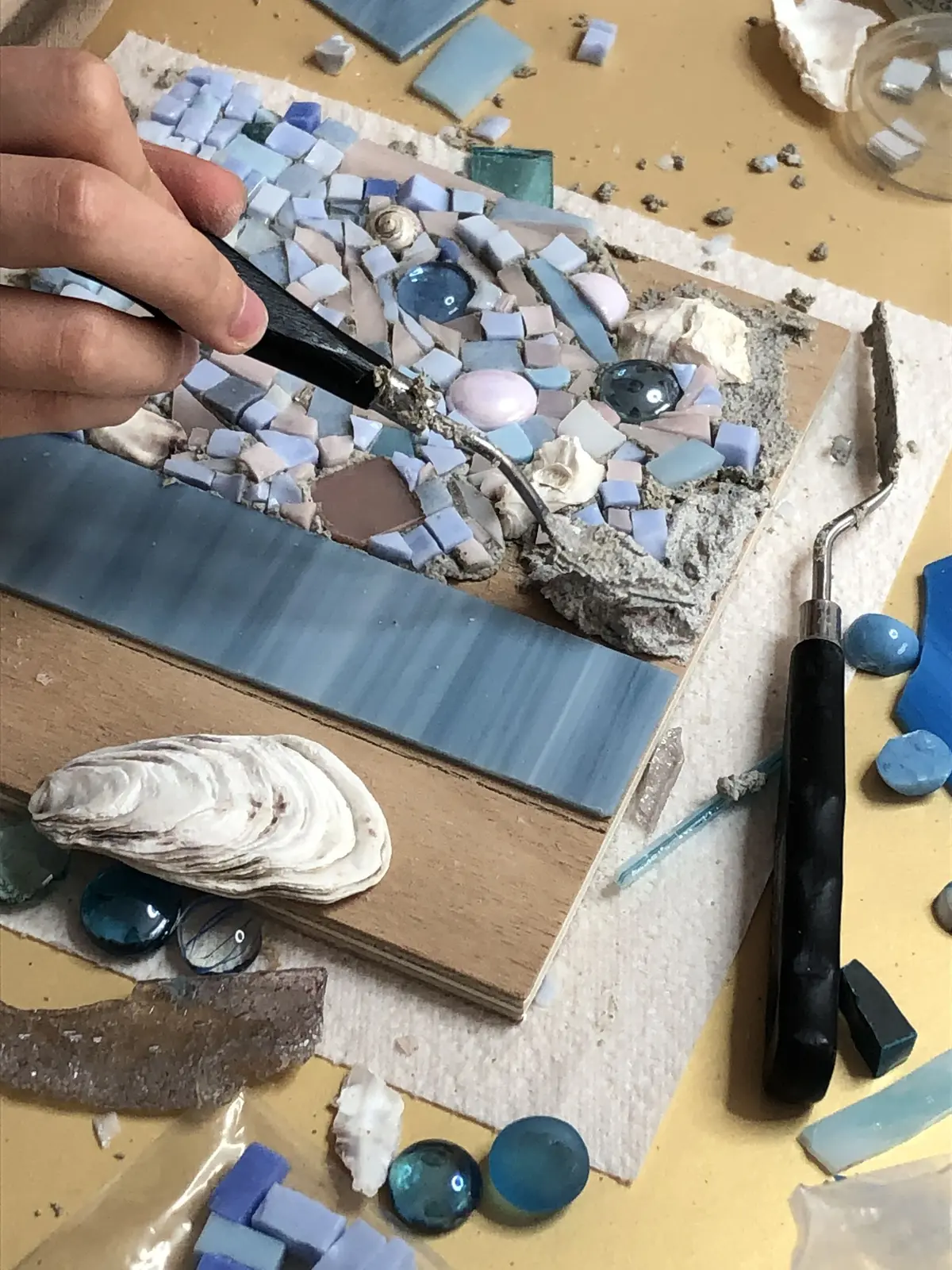 Atelier d'expression par la mosaïque - Stage à Bordeaux, Gironde