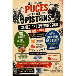 Les puces et les pistons - Foire à Tout & Expo 2 roues