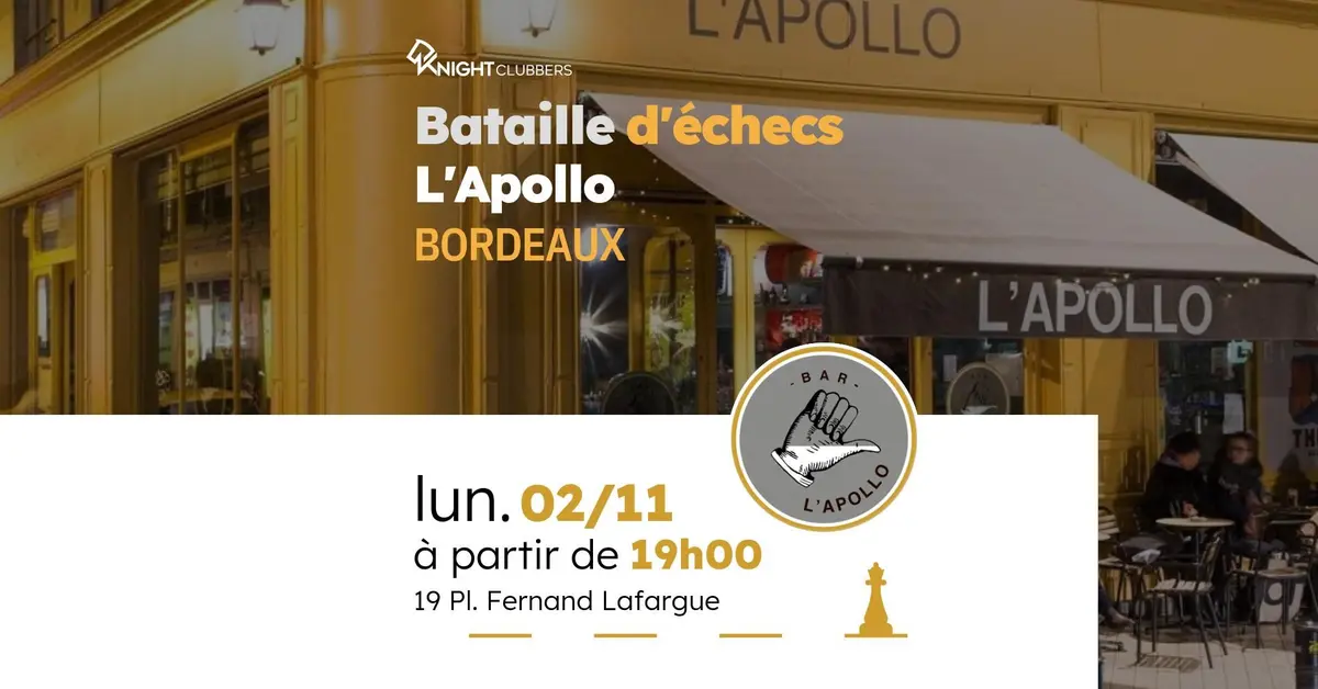 Bataille d'échecs à l'Apollo