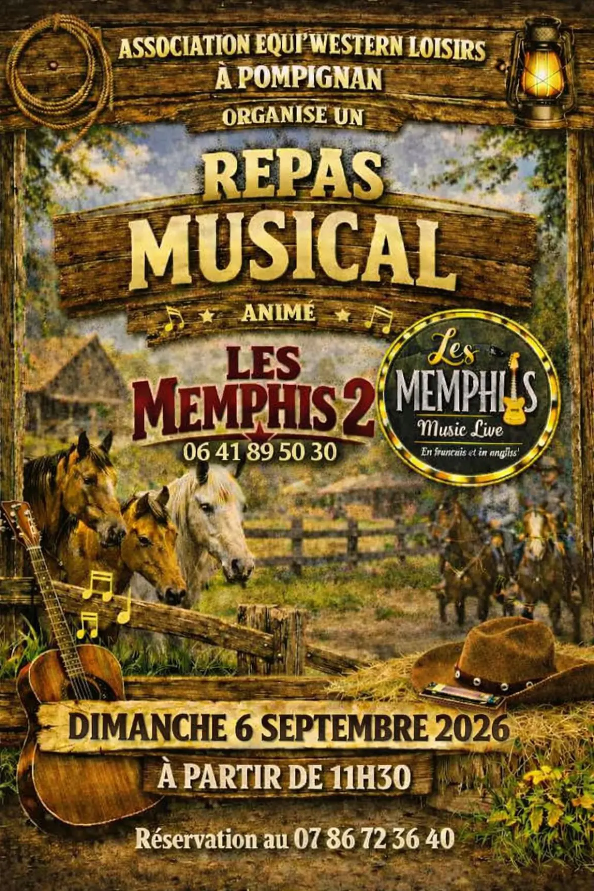 LE DUO Les Memphis 2 Guitare Voix Harmonica en LIVE!