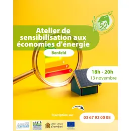 Atelier de sensibilisation aux économies d'énergie