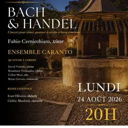 Concert exceptionnel dans le Cloitre de Saint Barthélémy à Nice