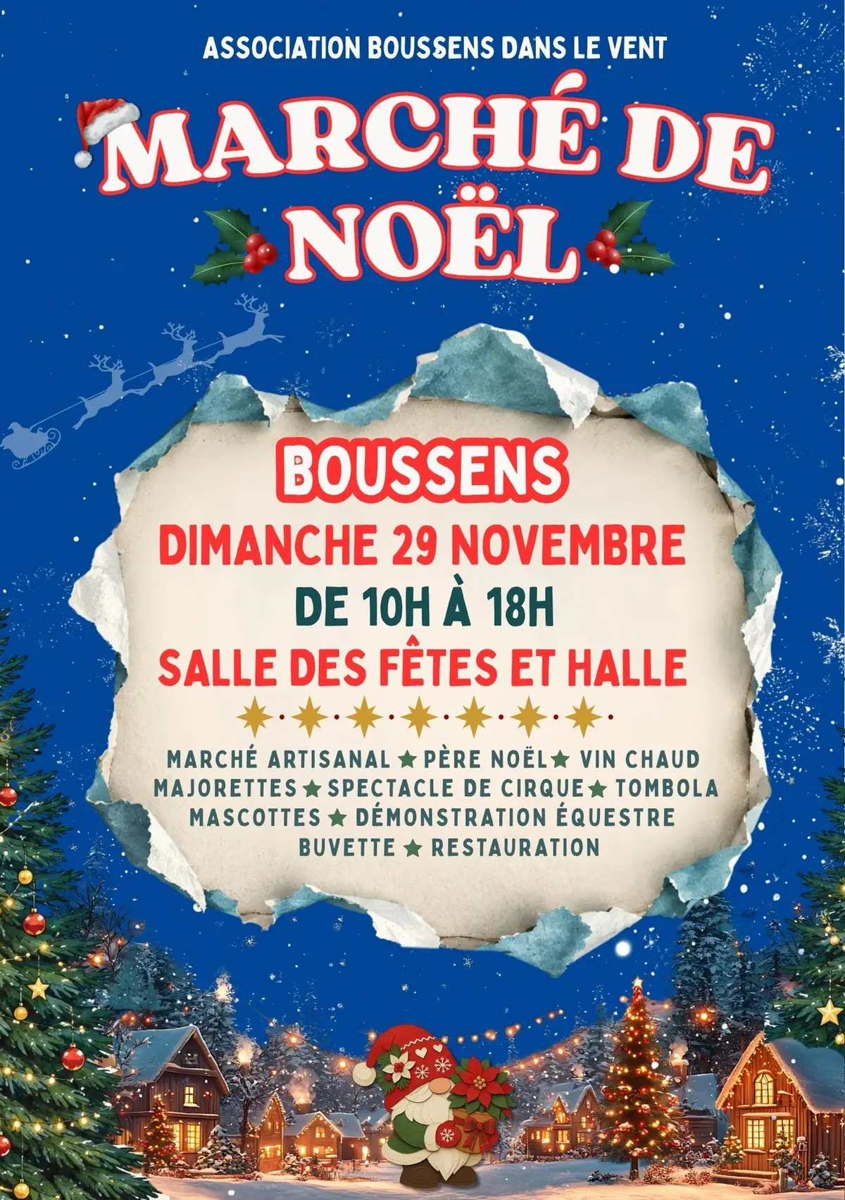 Marché de Noël Boussens 