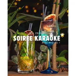 Soirée karaoké avec Miguel 
