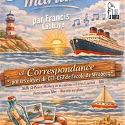 Fable maritime et correspondance de voyage