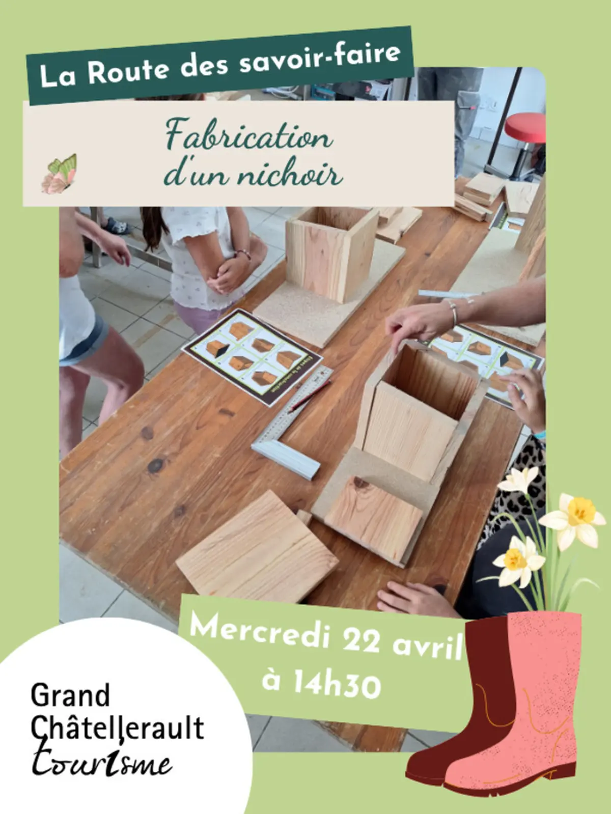 Fabrication d'un nichoir