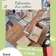Fabrication d'un nichoir