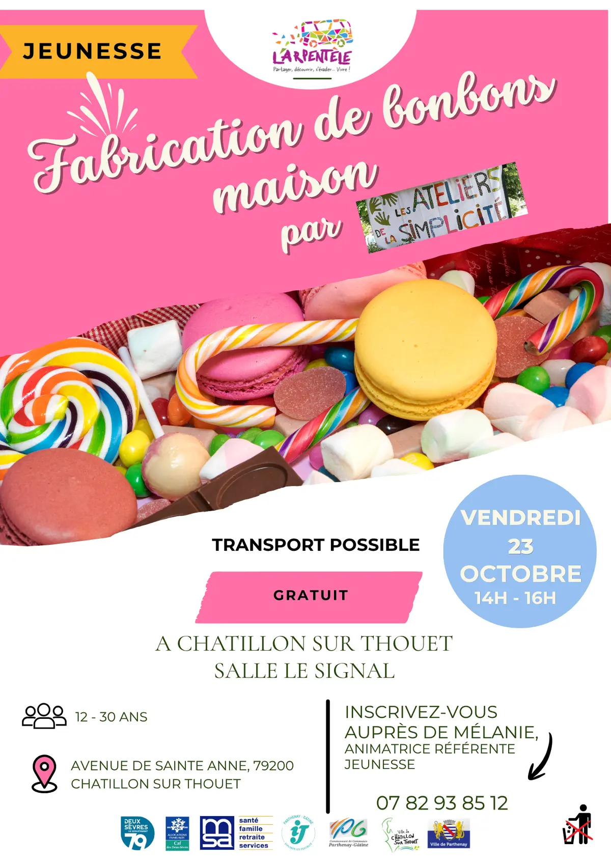 Fabrication de bonbons, sucettes et pâtes d'amandes