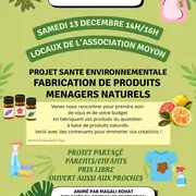 Fabrication de produits ménagers naturels