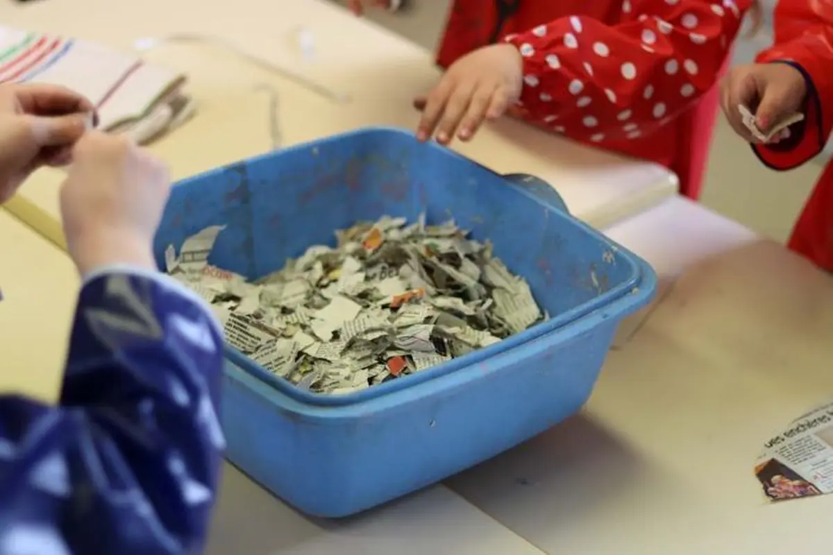 Fabrique de papier recyclé