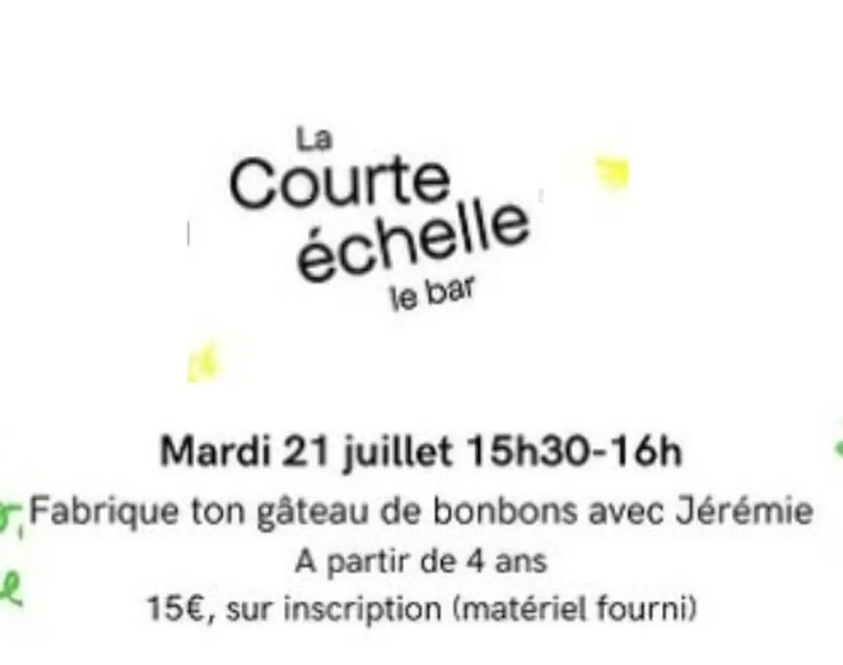 Fabrique ton gâteau de bonbons