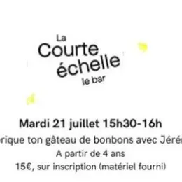 Fabrique ton gâteau de bonbons
