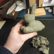 Fabrique ton petit lapin en papier mâché - Ferme-musée du Cotentin