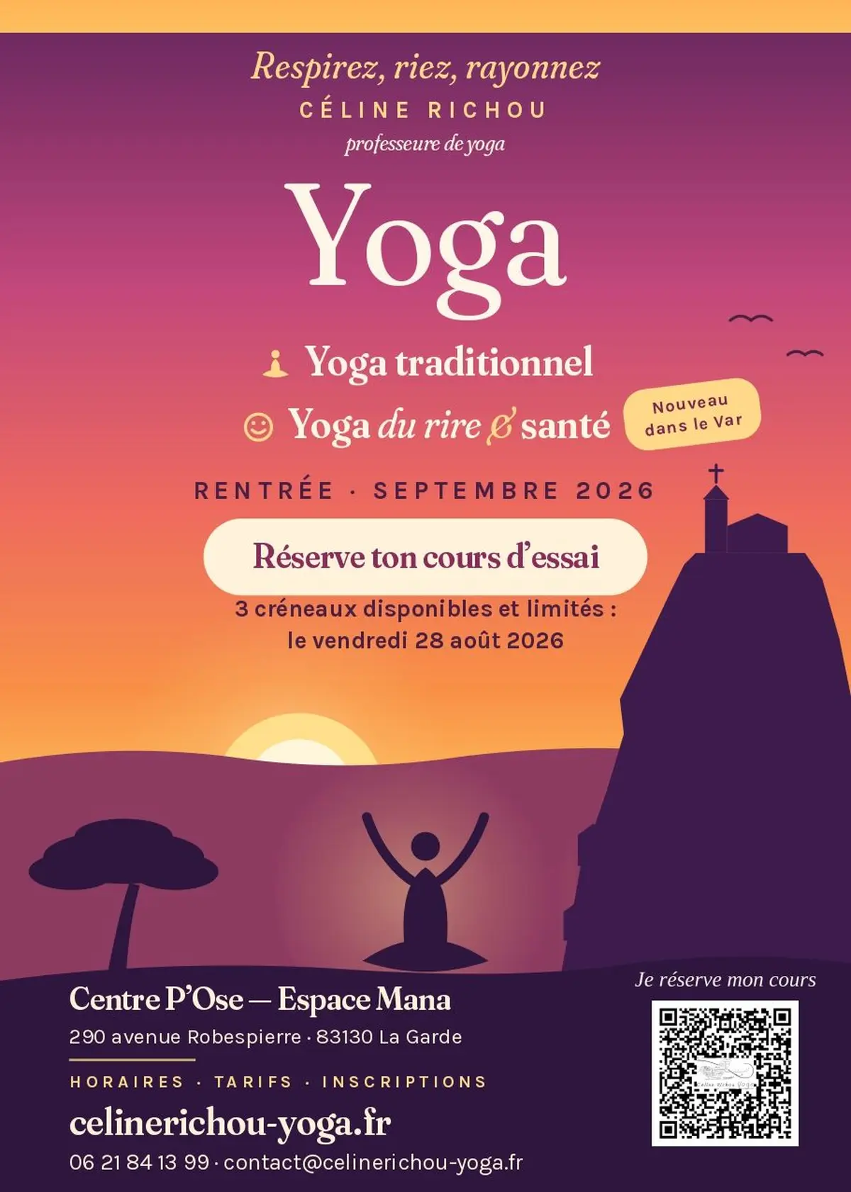 Cours d'essai de YOGA
