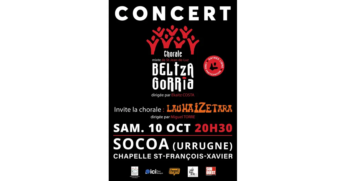 Concert choral - SOCOA (URRUGNE)
