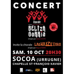Concert choral - SOCOA (URRUGNE)