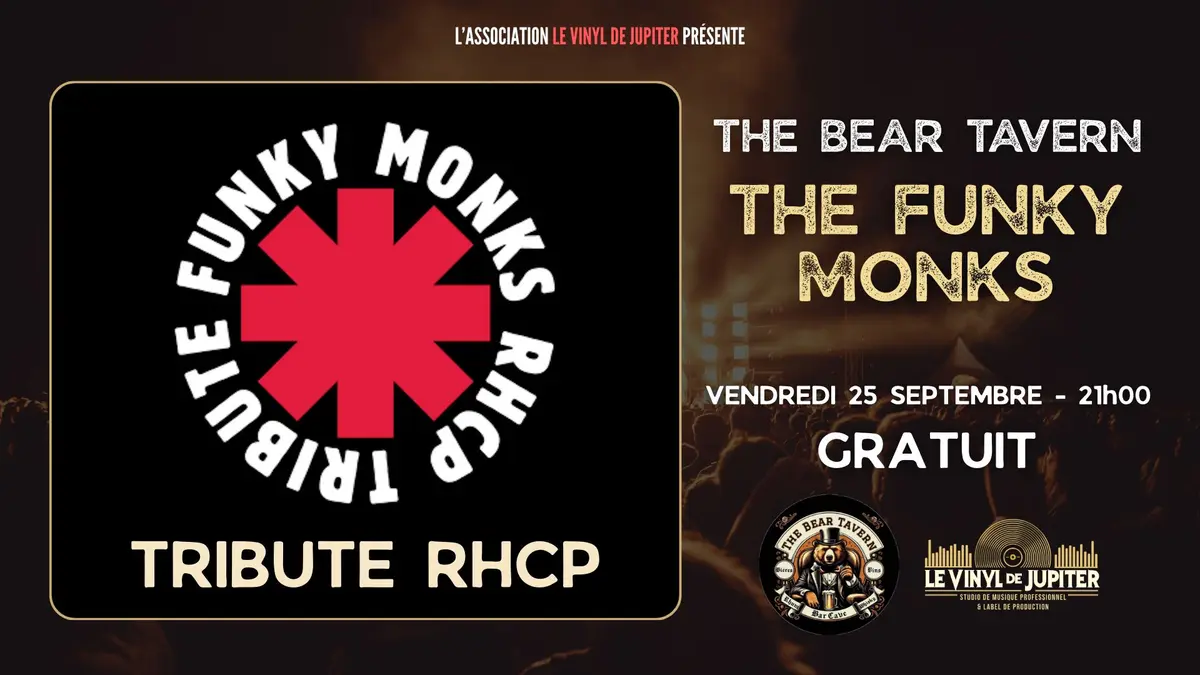Concert Tribute Red Hot Chili Peppers (The Funky Monks) à The Bear Tavern
