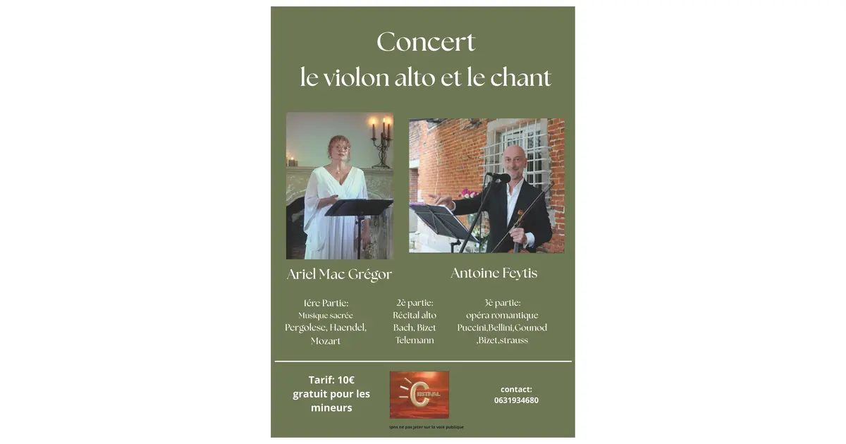 Le violon alto et le chant