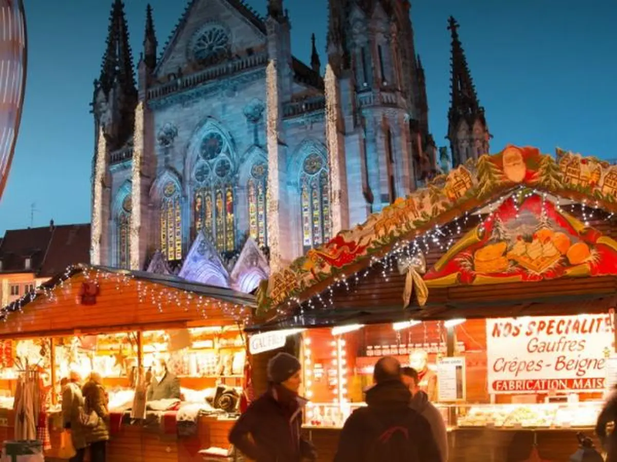Faire un tour sur un marché de noël