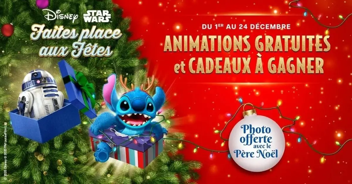 Faites place aux Fêtes dans votre centre commercial Shop'in Witty