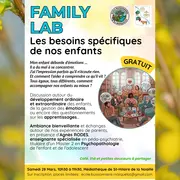Family Lab : les besoins spécifiques de nos enfants