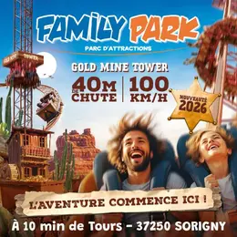 La saison 2026 du Family Park et sa grande nouveauté : la Gold Mine Tower