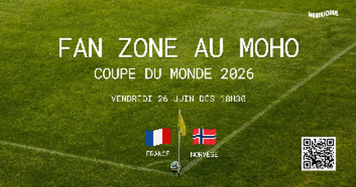 Fan Zone Coupe du monde football 2026 France-Norvège