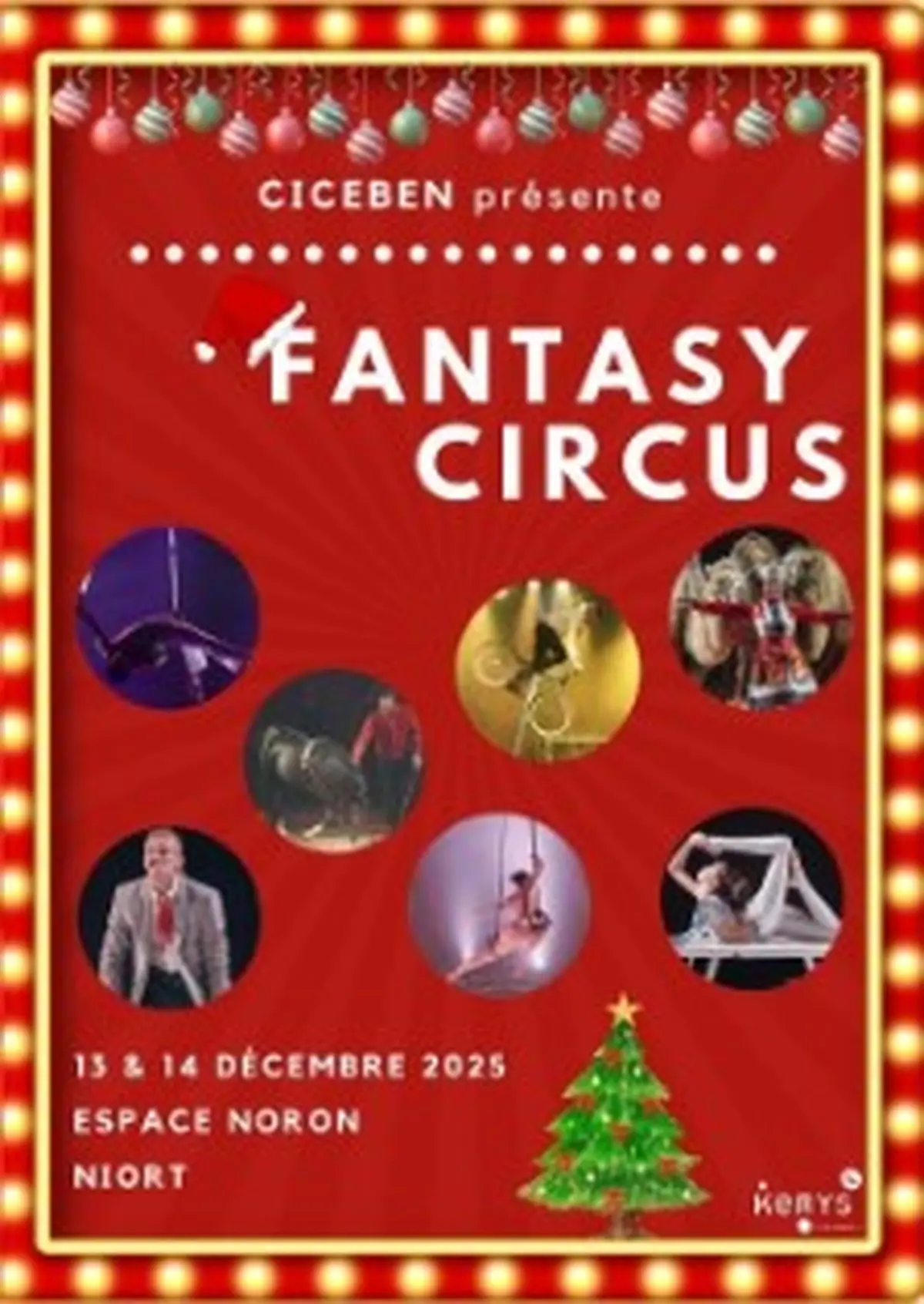Fantasy Circus – Cirque de Noël du CICEBEN à Niort