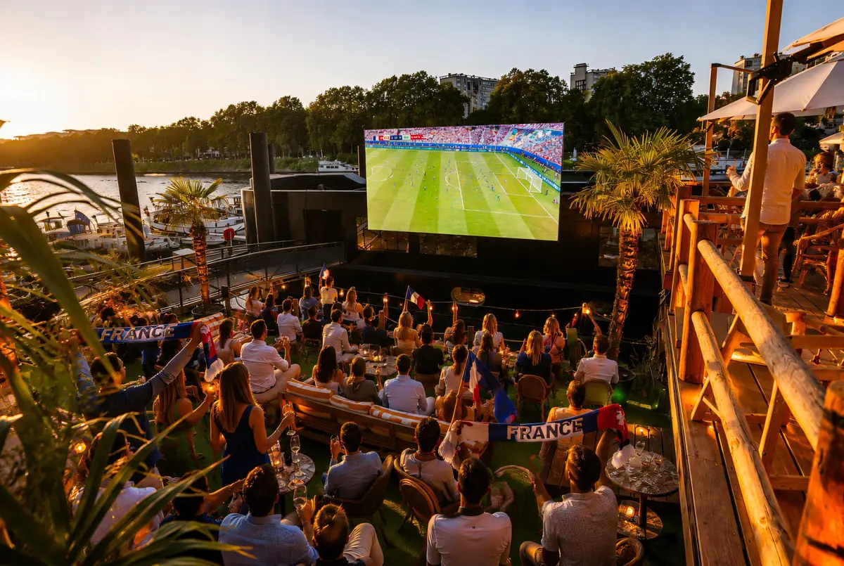 Fanzone Coupe du Monde 2026 au Bistrot Splash d'Asni&egrave;res-sur-Seine