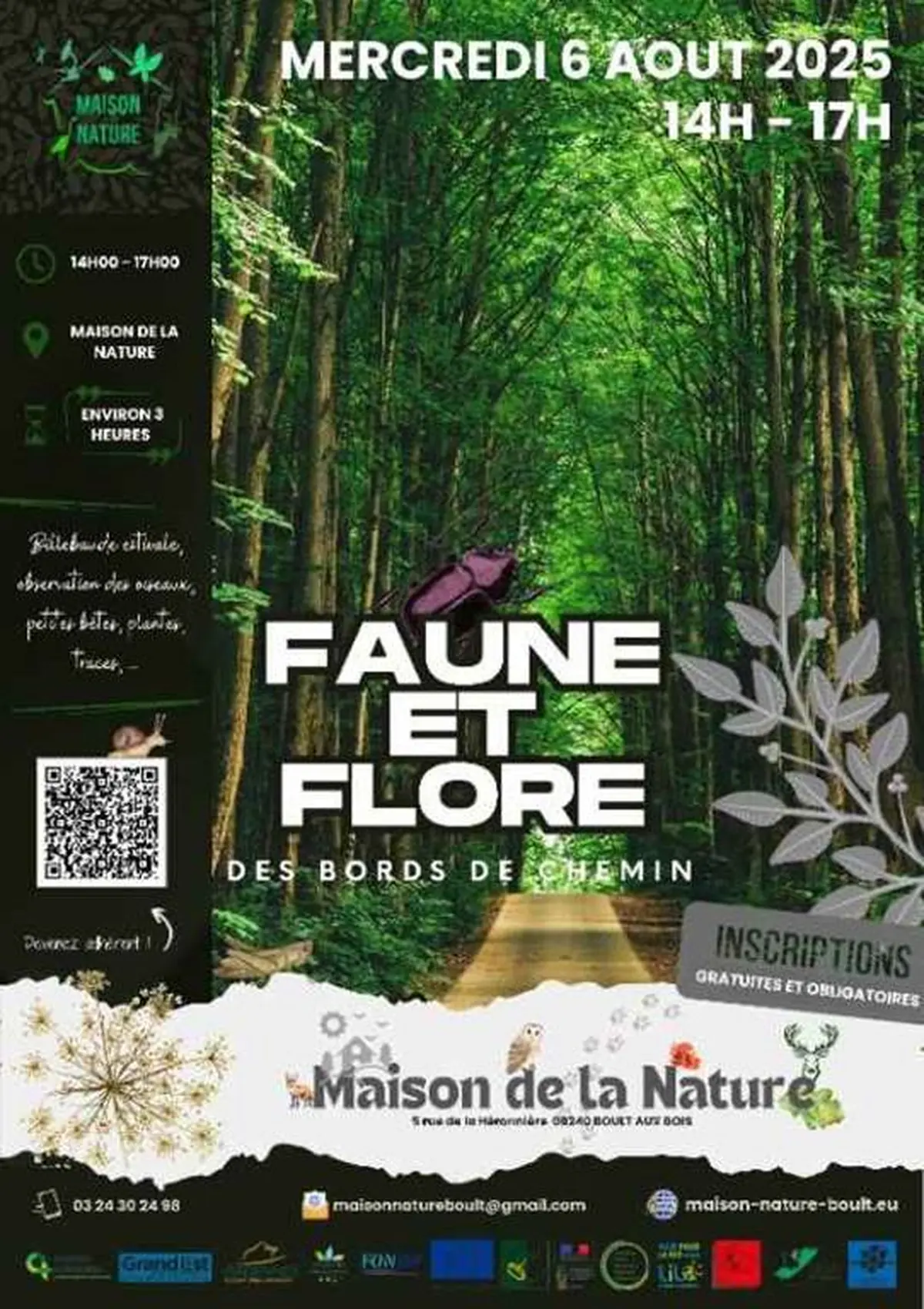 Faune et flore des bords de chemins
