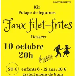 Faux-filet frites à Plazac