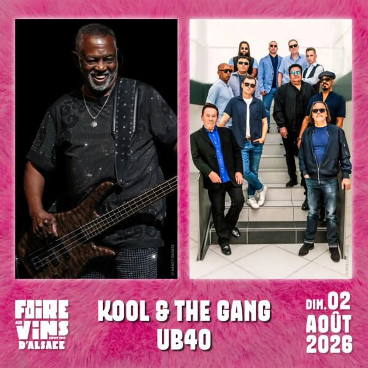 FAV 2026 : Kool & The Gang et UB40