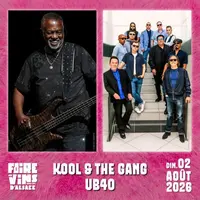 FAV 2026 : Kool & The Gang et UB40 DR