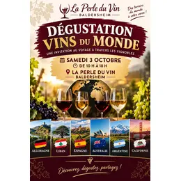 Dégustation Vins du  Monde