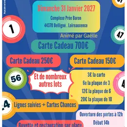 Loto école Sainte Famille 