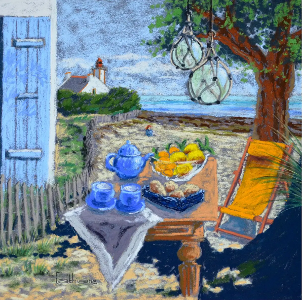 Pastels et d&eacute;cors de spectacles