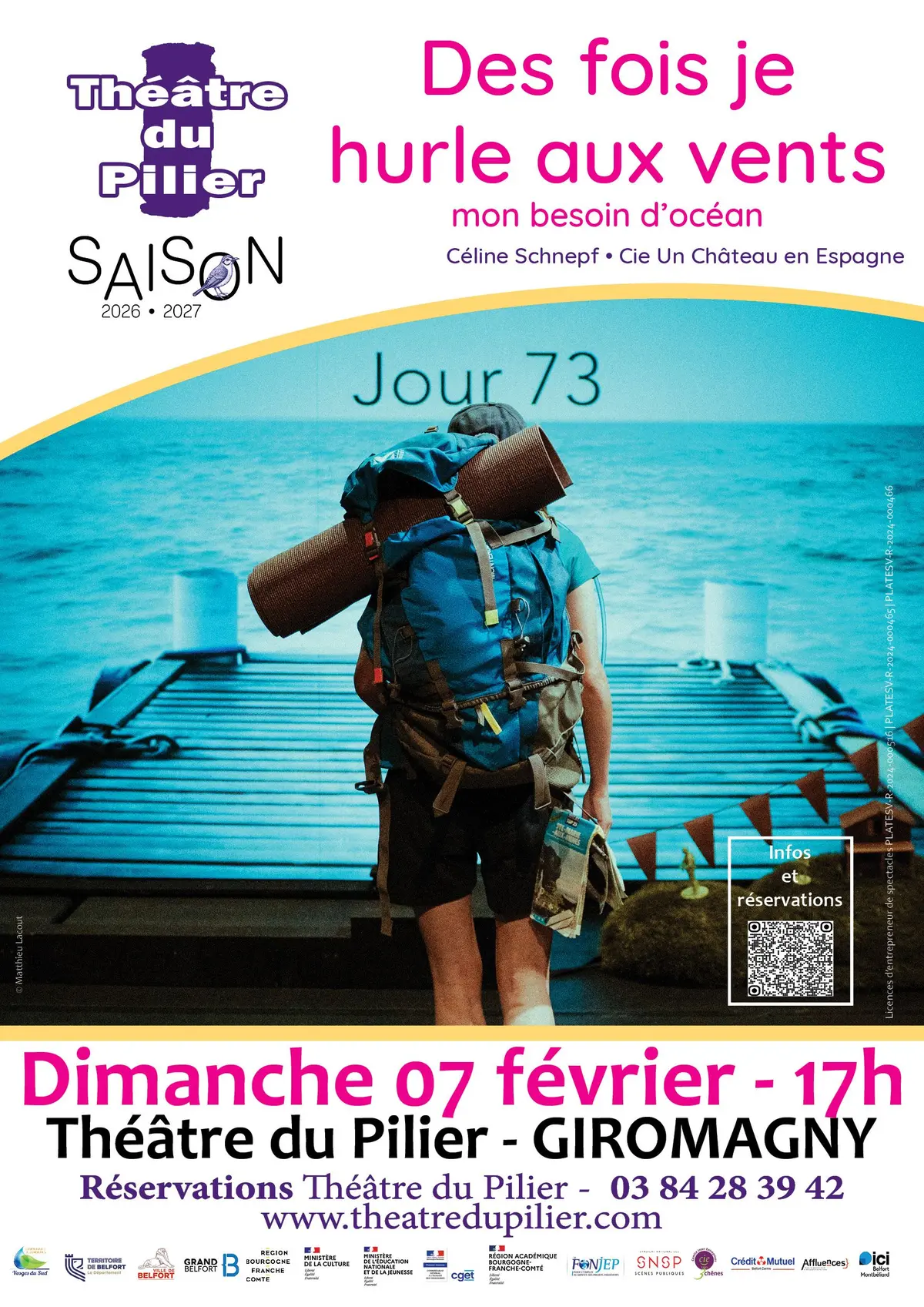Des fois je hurle aux vents mon besoin d'océan