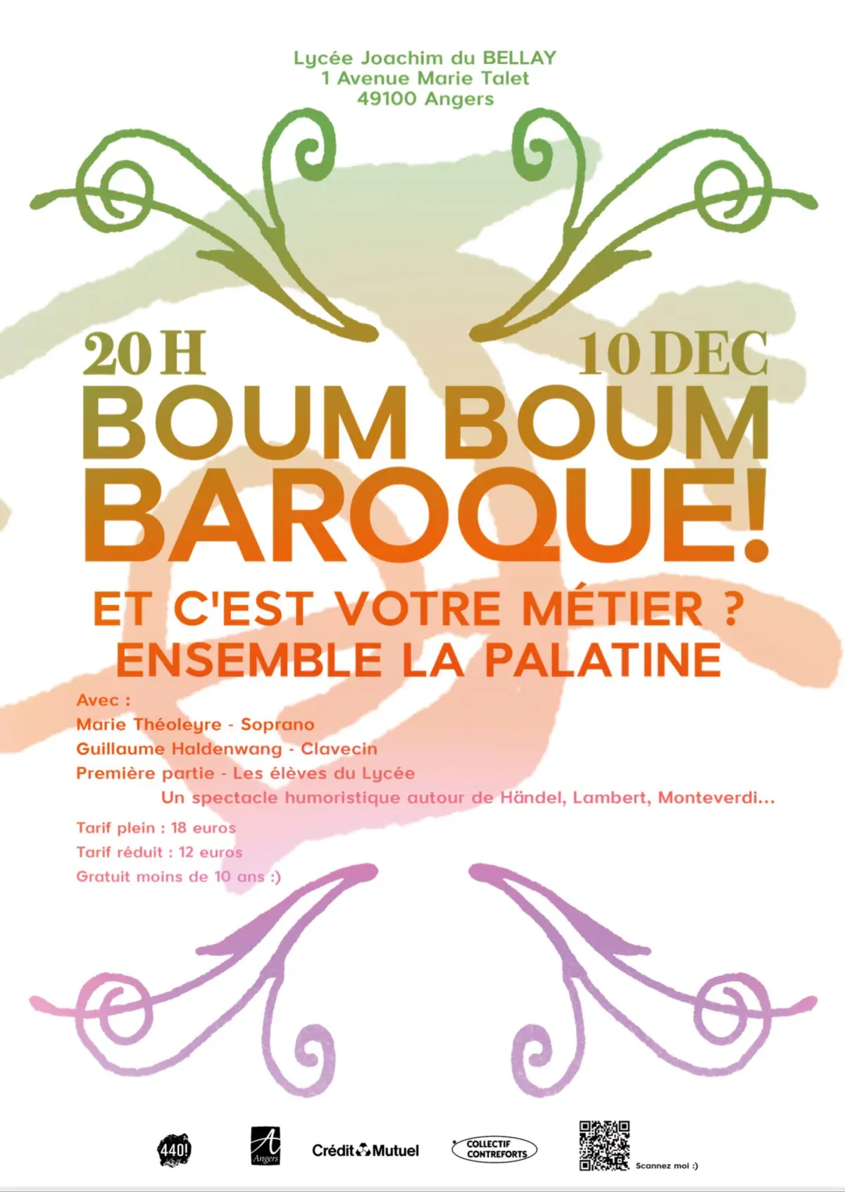 Boum Boum Baroque! Et c’est votre métier?