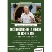 Conférence autour du dictionnaire de la guerre de trente ans &copy; MD