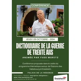 Conférence autour du dictionnaire de la guerre de trente ans