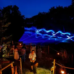 Canal en Lumières, parcours nocturne immersif