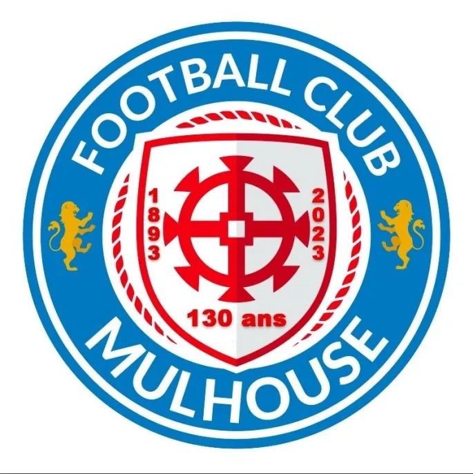 Le logo FC Mulhouse célèbre les 130 ans du club
