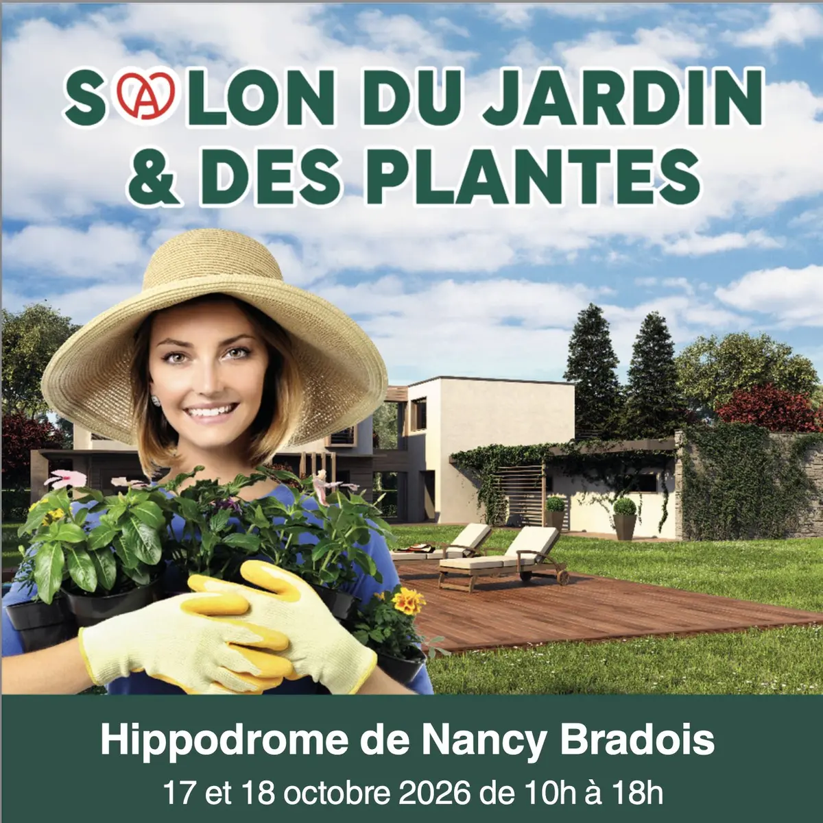 1er Salon du Jardin & Fête des Plantes - Hippodrome de Nancy Brabois