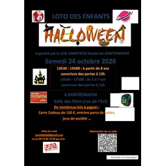 Loto d'Halloween pour les enfants