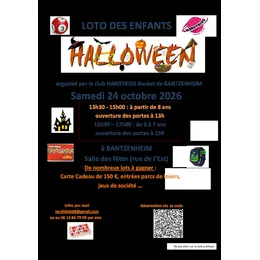 Loto d'Halloween pour les enfants